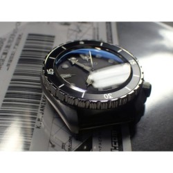 THE . REVENGE .ONE - MIRROR POLISHED CUSTOM BEZEL F.SEIKO SKX007 7S26-0200 CASE DX-24-P