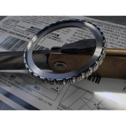 THE . REVENGE .ONE - MIRROR POLISHED CUSTOM BEZEL F.SEIKO SKX007 7S26-0200 CASE DX-24-P