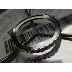 THE . REVENGE .ONE - MIRROR POLISHED CUSTOM BEZEL F.SEIKO SKX007 7S26-0200 CASE DX-24-P