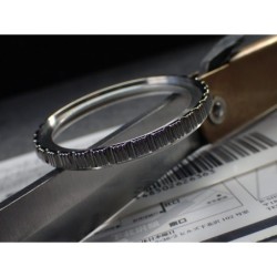 THE . REVENGE .ONE - MIRROR POLISHED CUSTOM BEZEL F.SEIKO SKX007 7S26-0200 CASE DX-24-P