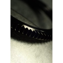 THE . S.COIN.90 .ONE - BLACK . MIRROR CUSTOM BEZEL F.SEIKO SKX007 7S26-0200 CASE DX.S-20-BM