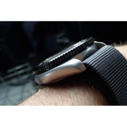 THE . S.COIN.90 .ONE - BLACK . MIRROR CUSTOM BEZEL F.SEIKO SKX007 7S26-0200 CASE DX.S-20-BM