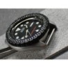THE . REVENGE .ONE - BLACK CUSTOM BEZEL F.SEIKO SKX007 7S26-0200 CASE DX-24-B