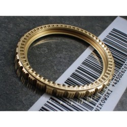 THE . REVENGE .ONE - MATT GOLD CUSTOM BEZEL F.SEIKO SKX007 7S26-0200 CASE DX-24-G