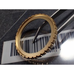 THE . REVENGE .ONE - MATT GOLD CUSTOM BEZEL F.SEIKO SKX007 7S26-0200 CASE DX-24-G