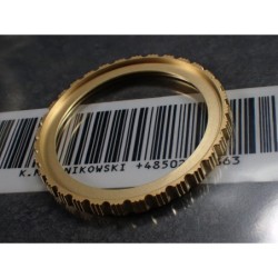 THE . REVENGE .ONE - MATT GOLD CUSTOM BEZEL F.SEIKO SKX007 7S26-0200 CASE DX-24-G