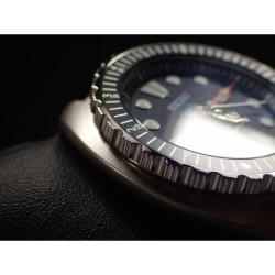 THE . REVENGE . ONE - POLISHED- SEIKO SRP NEW TURTLE MOD BEZEL NTD-05-P