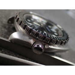 THE . REVENGE . ONE - POLISHED- SEIKO SRP NEW TURTLE MOD BEZEL NTD-05-P