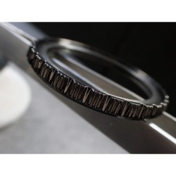 THE . REVENGE .ONE - GUNMETAL CUSTOM BEZEL F.SEIKO SKX007 7S26-0200 CASE DX-24-GM