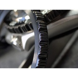 THE . REVENGE .ONE - GUNMETAL CUSTOM BEZEL F.SEIKO SKX007 7S26-0200 CASE DX-24-GM