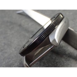 THE . SOFT.COIN .ONE - GUNMETAL CUSTOM BEZEL F.SEIKO SKX007 7S26-0200 CASE DX-15-GM