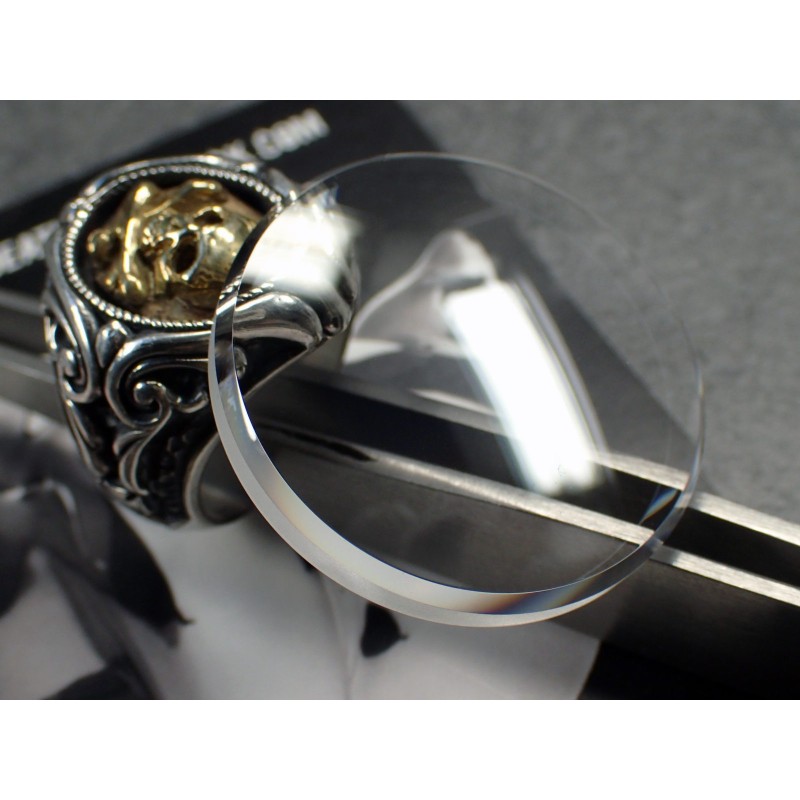 THE . NEUTRAL. 5 . ONE - NEUTRAL AR-DOUBLE DOMED 5mm SWISS SAPPHIRE FOR SEIKO SKX007 7S26-020,028..S-5-DD-CLR