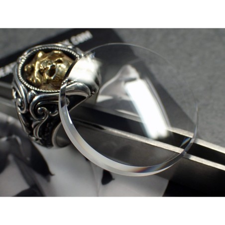 THE . NEUTRAL. 5 . ONE - NEUTRAL AR-DOUBLE DOMED 5mm SWISS SAPPHIRE FOR SEIKO SKX007 7S26-020,028..S-5-DD-CLR