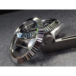 THE-RX-ONE POLISHED CUSTOM BEZEL FOR SEIKO SKX007/09 DX-22-RX