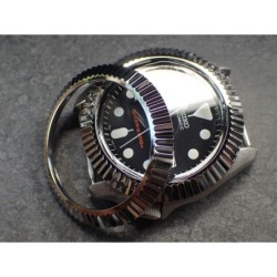 THE-RX-ONE POLISHED CUSTOM BEZEL FOR SEIKO SKX007/09 DX-22-RX