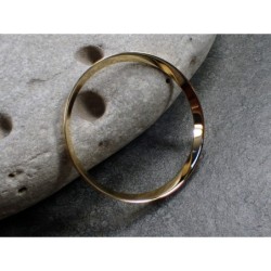 GOLD POLISHED ST.STEEL CUSTOM CHAPTER RING FOR SEIKO SKX 007 7S26-0020 R-01-PPG