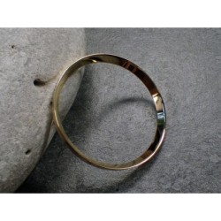 GOLD POLISHED ST.STEEL CUSTOM CHAPTER RING FOR SEIKO SKX 007 7S26-0020 R-01-PPG