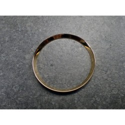 GOLD POLISHED ST.STEEL CUSTOM CHAPTER RING FOR SEIKO SKX 007 7S26-0020 R-01-PPG