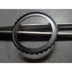 THE . REVENGE . ONE – BLACK- SEIKO SRP NEW TURTLE MOD BEZEL NTD-05-B