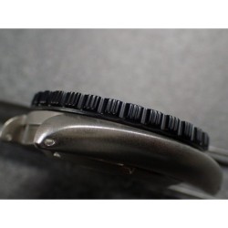 THE . REVENGE . ONE – BLACK- SEIKO SRP NEW TURTLE MOD BEZEL NTD-05-B