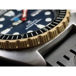 THE . REVENGE . ONE – GOLD- SEIKO SRP NEW TURTLE MOD BEZEL NTD-05-G