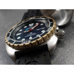 THE . REVENGE . ONE – GOLD- SEIKO SRP NEW TURTLE MOD BEZEL NTD-05-G