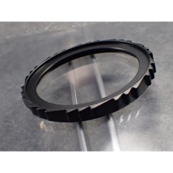 THE  S.KHAOS .ONE - BLACK CUSTOM BEZEL F.SEIKO SKX007 7S26-0200 CASE DX-02-B