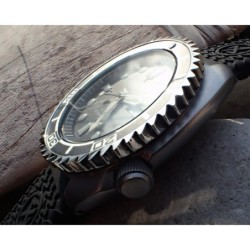 THE . SHARK . ONE - SEIKO SRP NEW TURTLE CUSTOM BEZEL NTD-02-P