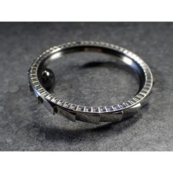 THE-S.LONG.SHARK.ONE  MK.II POLISHED CUSTOM BEZEL F.SEIKO SKX007 7S26-020O DX.S-7-P