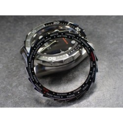 THE-S.LONG.SHARK.ONE  MK.II POLISHED CUSTOM BEZEL F.SEIKO SKX007 7S26-020O DX.S-7-P