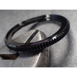 THE-S.COIN.90.ONE BLACK PEARL BEZEL F.SEIKO SKX007 7S26-0200 DX.S-20-BP