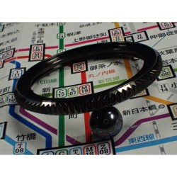 THE-S.COIN.90.ONE BLACK PEARL BEZEL F.SEIKO SKX007 7S26-0200 DX.S-20-BP