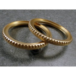 THE-DEEP-SEA-ONE MATTE GOLD CUSTOM BEZEL F.SEIKO SKX007 7S26-020O DX-14-G