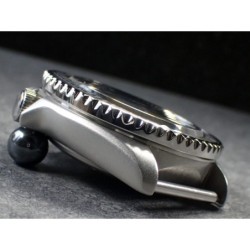 THE-DEEP-SEA-POLISHED CUSTOM BEZEL F.SEIKO SKX007 7S26-020O DX-14-P