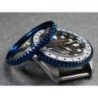 THE-DEEP-SEA-ONE MARINE BLUE CUSTOM BEZEL F.SEIKO SKX007 7S26-020O DX-14-MB