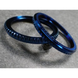 THE-DEEP-SEA-ONE MARINE BLUE CUSTOM BEZEL F.SEIKO SKX007 7S26-020O DX-14-MB