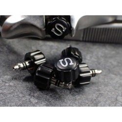 THE- S.ONE BLACK CUSTOM CROWN F.SEIKO SKX007 7S26-0200 CR-01-B