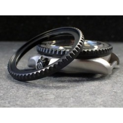 THE-DEEP-SEA-ONE BLACK CUSTOM BEZEL F.SEIKO SKX007 7S26-020O DX-14-B