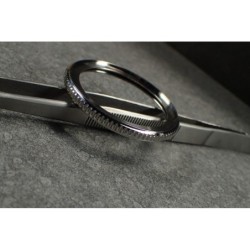 THE . SUPER . COIN . ONE - POLISHED- SEIKO SRP NEW TURTLE MOD BEZEL NTD-04-P