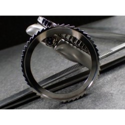 THE-SHARK-ONE CUSTOM BEZEL F.SEIKO SKX007 7S26-020O DX-01-P