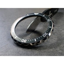 THE-ULTRA-DEEP-ONE POLISHED CUSTOM BEZEL F.SEIKO SKX007 7S26-020O DX-25-P