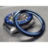 THE-SHARK-ONE BLUE CUSTOM BEZEL F.SEIKO SKX007 7S26-0200 DX-01-MB