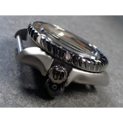 THE-TESLA-ONE POLISHED CUSTOM BEZEL F.SEIKO SKX007 7S26-0200 DX-26-P