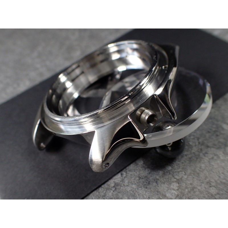 THE-200-ONE STAINLESS STEEL 200 meters SKX SPARE CASE C-01-SS