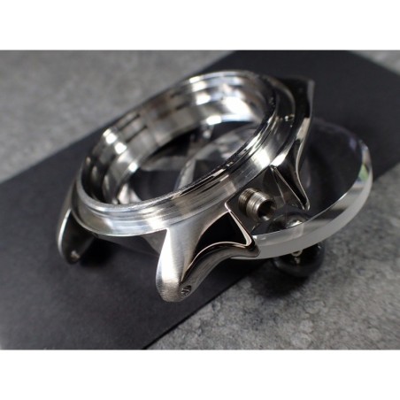 THE-200-ONE STAINLESS STEEL 200 meters SKX SPARE CASE C-01-SS