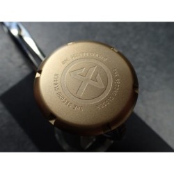 THE-OSC-ONE MAT GOLD 200 meters SKX NH35/36 SPARE CASEBACK CB-NH-GG