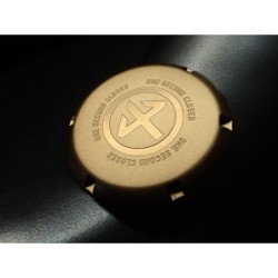 THE-OSC-ONE MAT GOLD 200 meters SKX NH35/36 SPARE CASEBACK CB-NH-GG