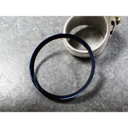 MARINE BLUE POLISHED CUSTOM CHAPTER RING FOR SKX007 7S26-0020 R-01-MB