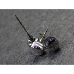 THE- OSC POLISHED CUSTOM CROWN F.SEIKO SKX007 7S26-0200 CR-02-SS