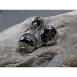 THE- OSC POLISHED CUSTOM CROWN F.SEIKO SKX007 7S26-0200 CR-02-SS